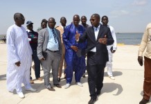 Port de Foundiounge/Ndakhonga : Le ministre Oumar Guèye se dit satisfait de l’état d’avancement des travaux