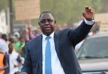 Visite du President à Foundiougne