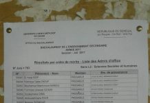 BAC 2017: Jury 763 Lycée Elhadj Mamadou Diouf/ Ecole Privée Yassalam